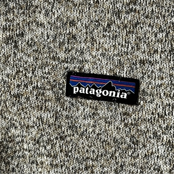 Patagonia Gray “Worn Wear” 1/4 Zip Long Sleeve Pullover Sweater S - Picture 3 of 7